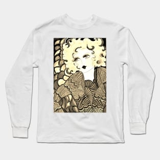 BLONDE DOLLY FLAPPER ,,,House of Harlequin Long Sleeve T-Shirt